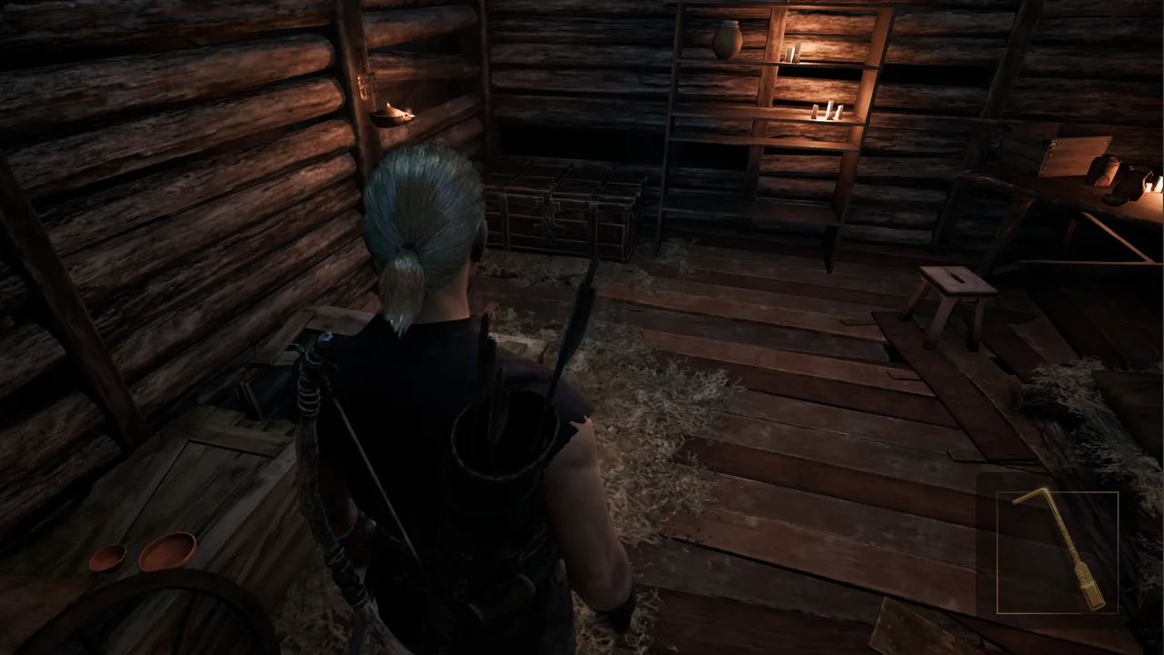 Gothic 1 Remake Dusty's chest lock: the plate lock minigame combination you solve to open the chest.