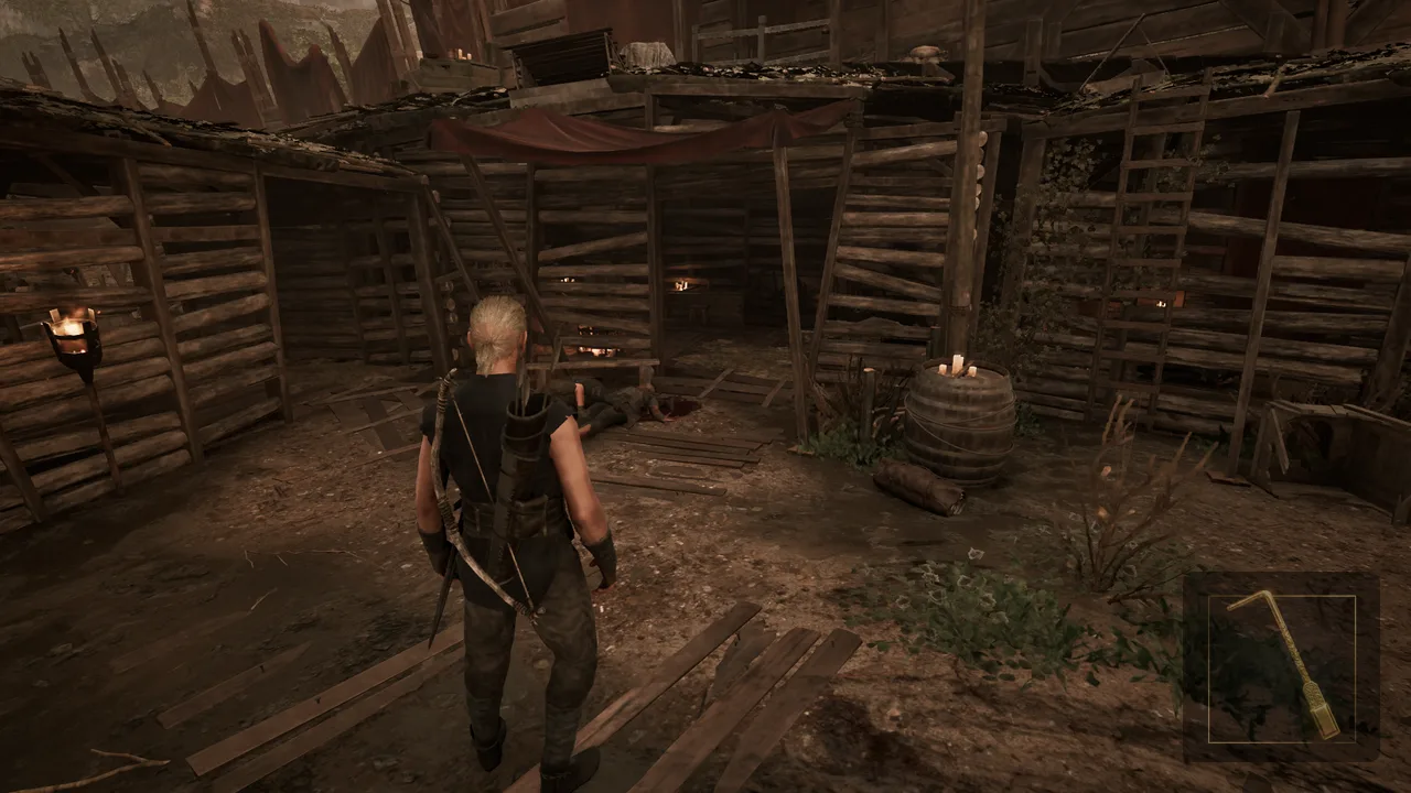 Gothic 1 Remake Herek's chest location in the Old Camp, where Herek keeps the locked chest.