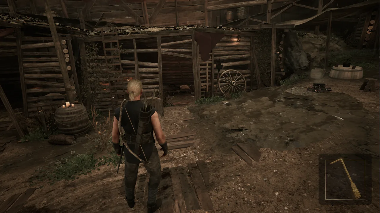 Gothic 1 Remake Jesse's chest location in the Old Camp, where Jesse keeps the locked chest.
