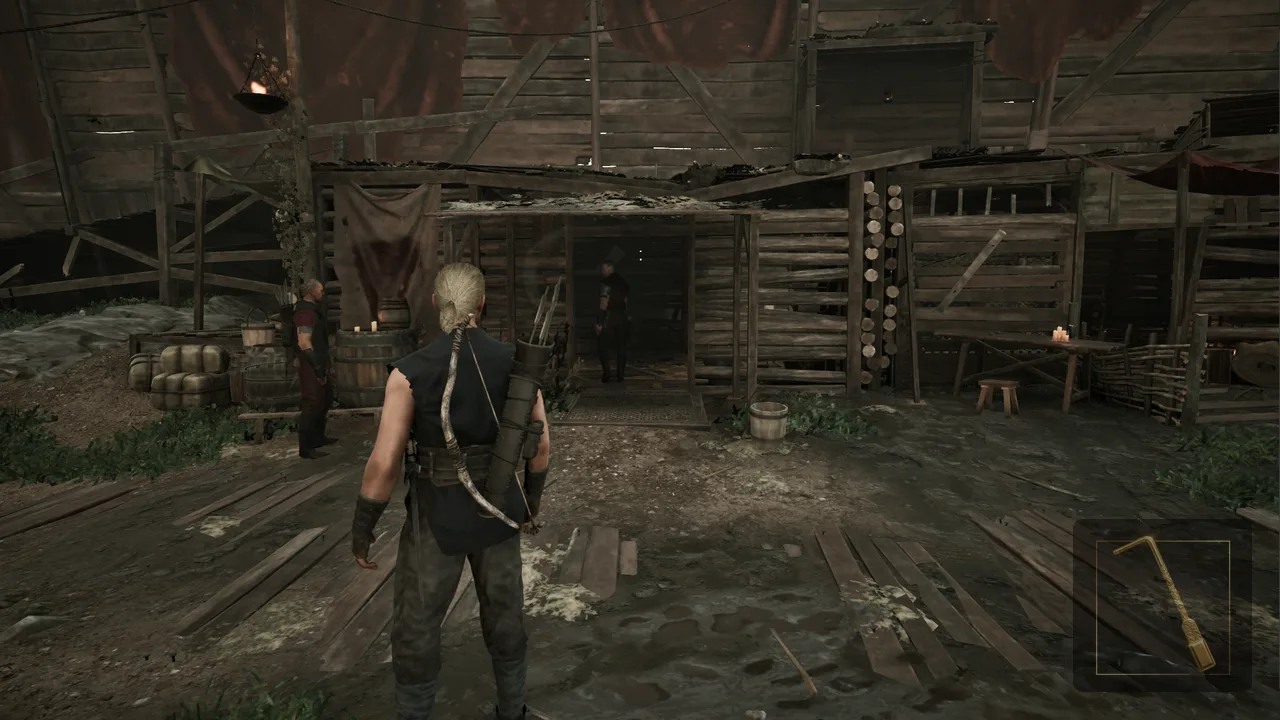 Gothic 1 Remake Sly's chest location in the Old Camp, where Sly keeps the locked chest.